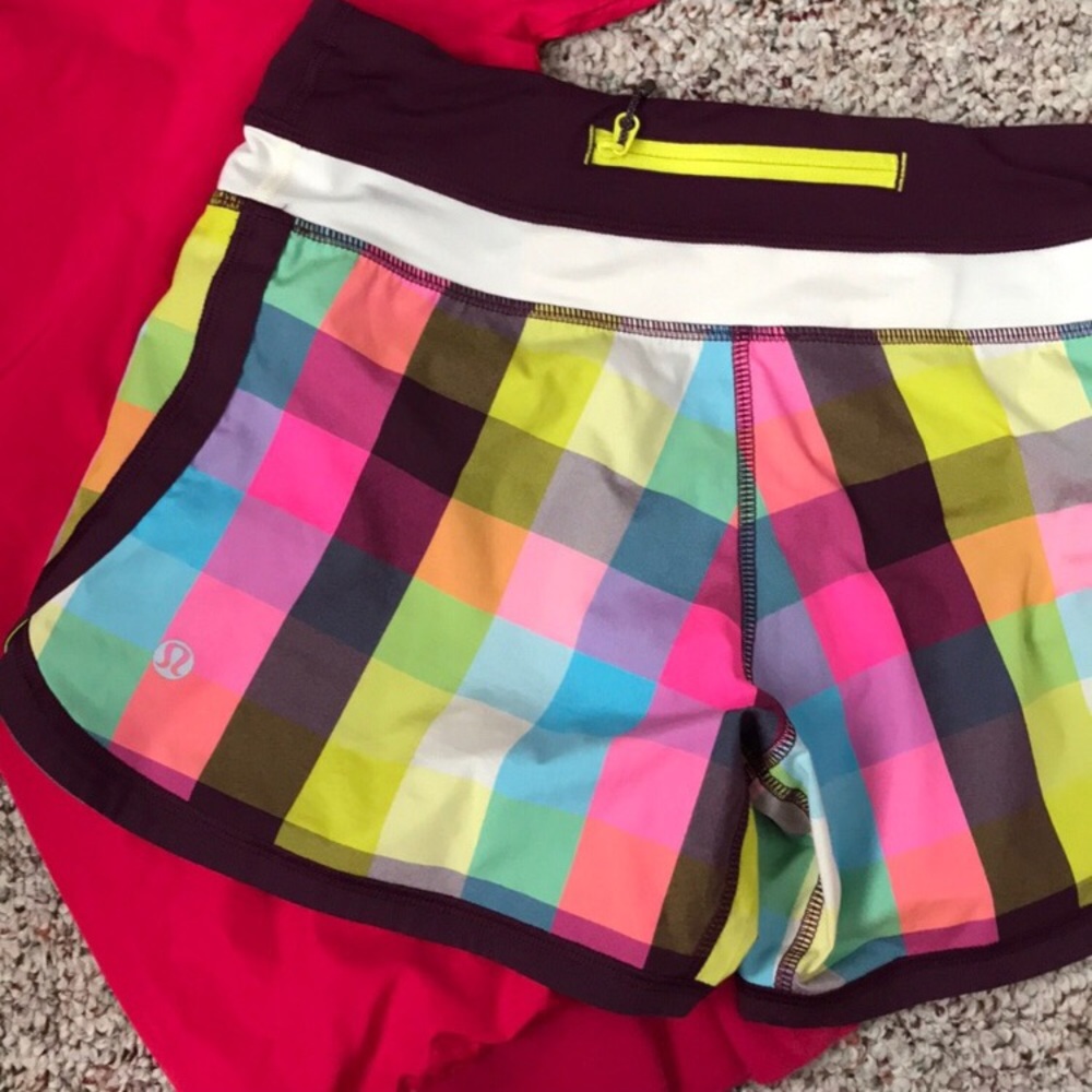 Lululemon speed shorts